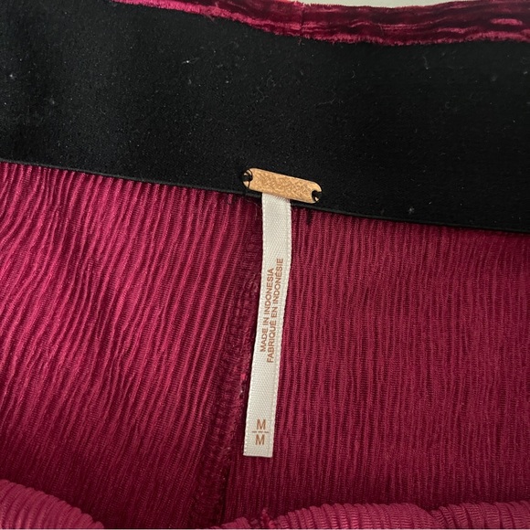 Free People So Charming Velvet Flare Pants - Picture 10 of 12